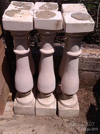 colonnine in cemento 