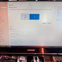 Tv monitor samsung 22,5 pollici