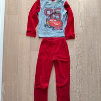 PIGIAMA DISNEY CARS ROSSO E GRIGIO 8 ANNI 