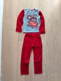 PIGIAMA DISNEY CARS ROSSO E GRIGIO 8 ANNI 