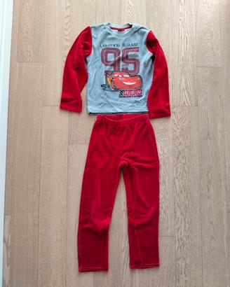PIGIAMA DISNEY CARS ROSSO E GRIGIO 8 ANNI 