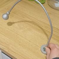 faretto scrivania flessibile