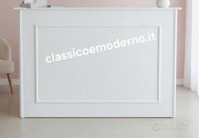 bancone reception stile boiserie 170 con spedizion