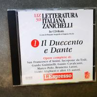Letteratura Italiana Zanichelli -Dante