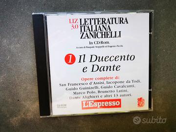 Letteratura Italiana Zanichelli -Dante