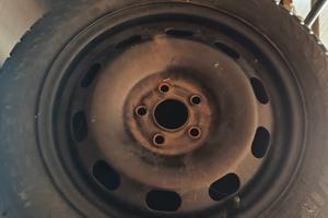 4 cerchioni ferro 15", 5 fori