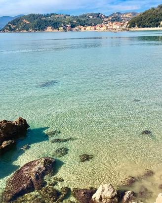 LERICI- LASTMINUTE. 50mt dal mare con giardino