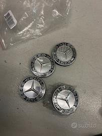 4 tappi copri mozzo Mercedes Benz Classe A W176