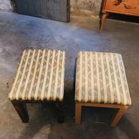 Sgabelli toletta vintage anni 50