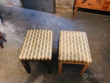 Sgabelli toletta vintage anni 50