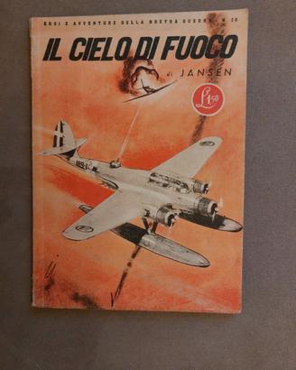 IL CIELO DI FUOCO  Fumetto vintage 1943