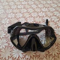 maschera subacquea vetro temperato 