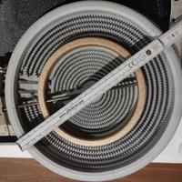 Resistenza radiante piastra cottura 210/120 mm