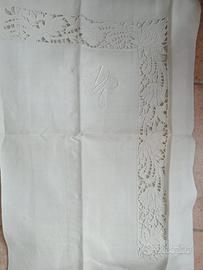 Lenzuola anni 30 lavorati a mano