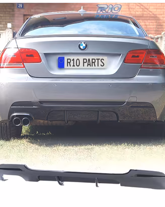 DIFFUSORE BMW E92 E93 LOOK M PERFORMANCE NERO LUCI