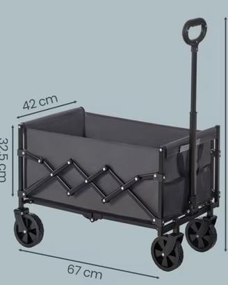 Carrello multiuso con ruote 