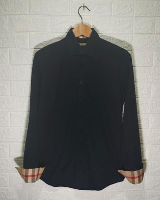 Camicia Burberry donna blu navy 100% cotone M