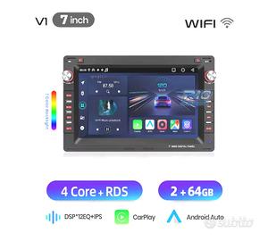 RADIO GPS ANDROID 14 PER SEAT SKODA VOLKSWAGEN VW 