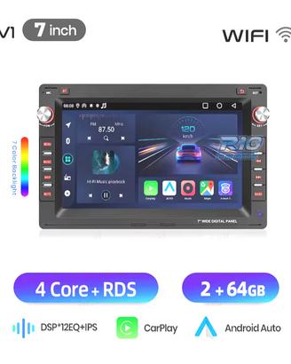 RADIO GPS ANDROID 14 PER SEAT SKODA VOLKSWAGEN VW 
