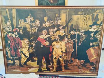 Riproduzione gigante Ronda di Notte di Rembrandt