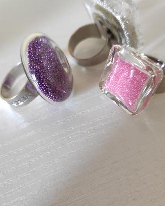 Anello in Vetro soffiato