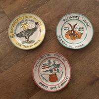 Lotto 3 piatti del buon ricordo