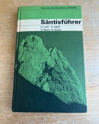 Libro montagna monte Santis in Svizzera