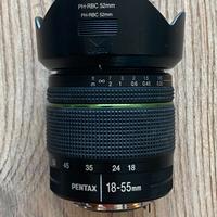 SMC Pentax-DA 18-55mm f/3.5-5.6 AL WR (52mm)