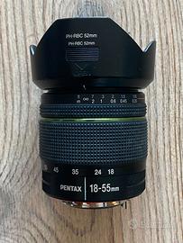 SMC Pentax-DA 18-55mm f/3.5-5.6 AL WR (52mm)