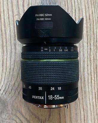 SMC Pentax-DA 18-55mm f/3.5-5.6 AL WR (52mm)
