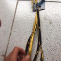 Guinzaglio jeans bicolor