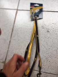 Guinzaglio jeans bicolor