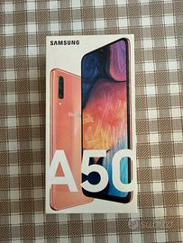 Samsung Galaxy A50 + cover e vetro protettivo