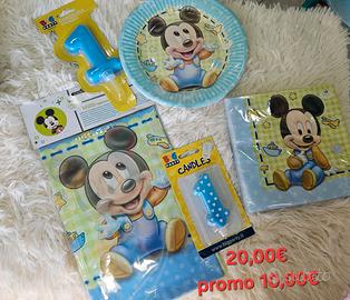 Party set per compleanno maschietto