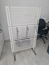 LUNGÖN paravento, bianco sporco interno/da esterno, 140x80x40 cm - IKEA  Italia