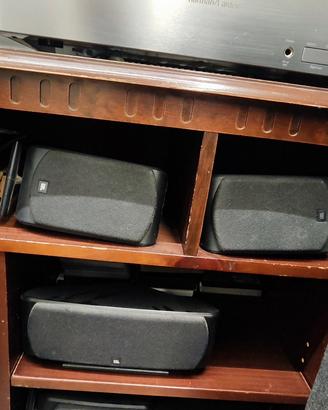 sintoamplificatore Harman Kardon con casse jbl