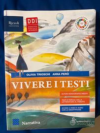 Libro Italiano Vivere i Testi (Narrativa/Mito)