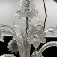 Lampadario in vetro di Murano