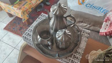 Servizio da Thè in Peltro