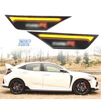 FRECCIE LATERALI HONDA CIVIC 16-20 LOOK TYPE R