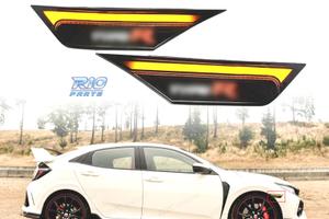 FRECCIE LATERALI HONDA CIVIC 16-20 LOOK TYPE R