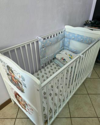 Lettino marca Marsell con paracolpi 