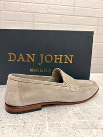 Mocassini Dan John scamosciato 40 made in italy