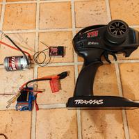 Traxxas elettronica , esc, radio, motore.