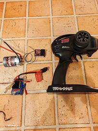 Traxxas elettronica , esc, radio, motore.