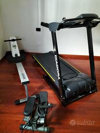 Set palestra - tapis roulant- vogatore - stepper