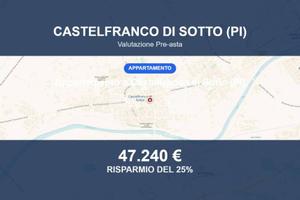 Immobile in asta di 62 m² a Castelfranco di Sotto