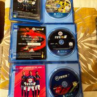 Set lotto giochi PlayStation 4 Fifa 17-18-19