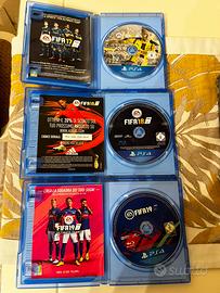 Set lotto giochi PlayStation 4 Fifa 17-18-19
