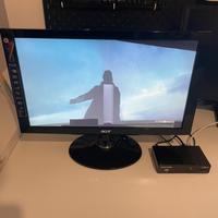 Tv 20 pollici con decoder